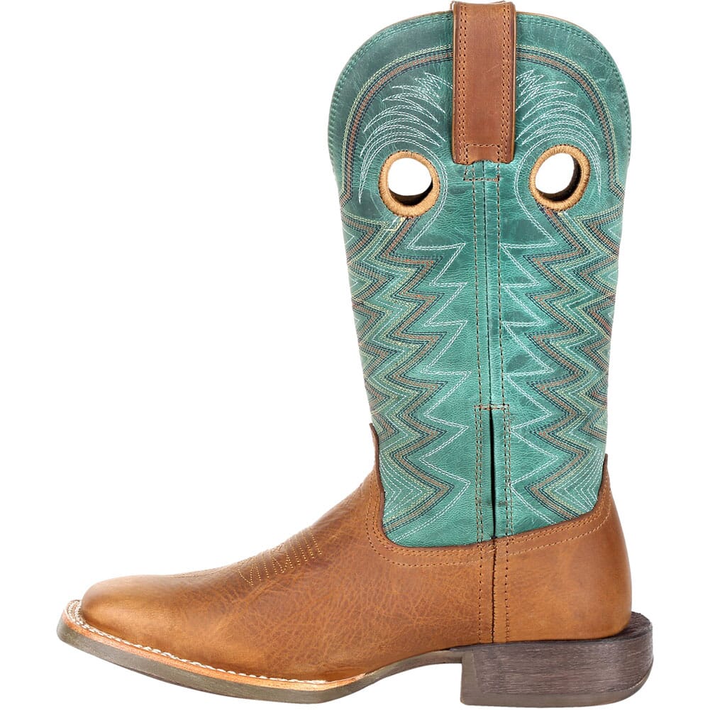 DRD0353 Durango Women's Lady Rebel Pro Western Boots - Wheat/Tidal Teal