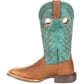 Durango Women's Lady Rebel Pro Western Boots Wheat/Tidal Teal Left Side