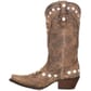 Durango Women's Crush Floral Western Boots Driftwood Left Side