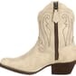 Durango Women's Crush Shortie Western Boots Taupe Left Side