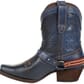 Durango Women's Crush Ventilated Shortie Western Boots Glory Blue Left Side