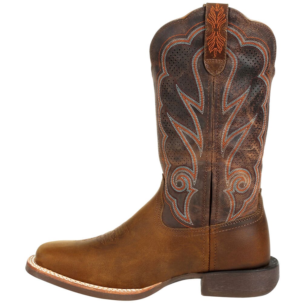 DRD0376 Durango Women's Lady Rebel Pro Ventilated Western Boots - Distressed Cog