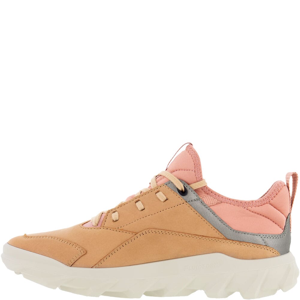 ECCO Women's MX Low Hiking Shoes Toffee/Damask Rose elliottsboots