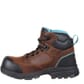 Georgia Women's Blue Collar WP Safety Boots Dark Brown Left Side