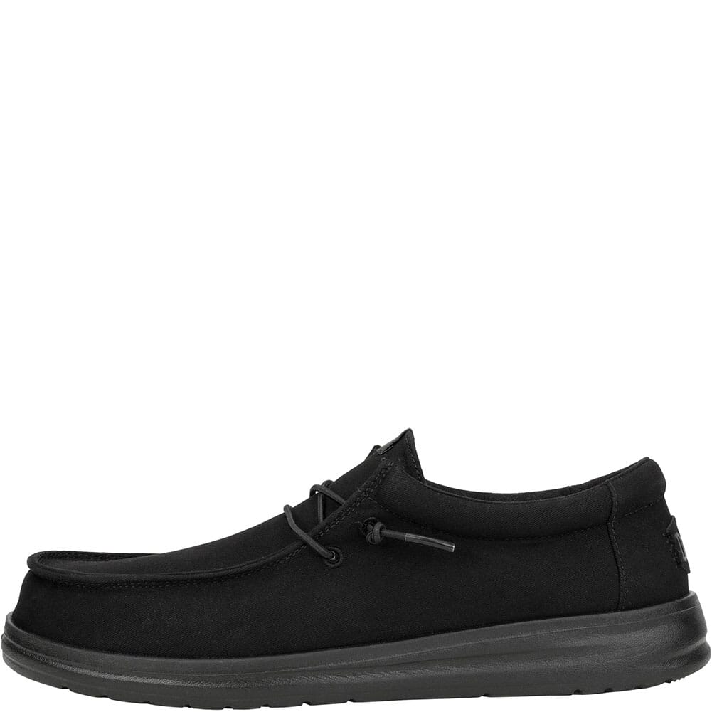 Hey Dude Women's Wendy SR Work Shoes - Black | elliottsboots