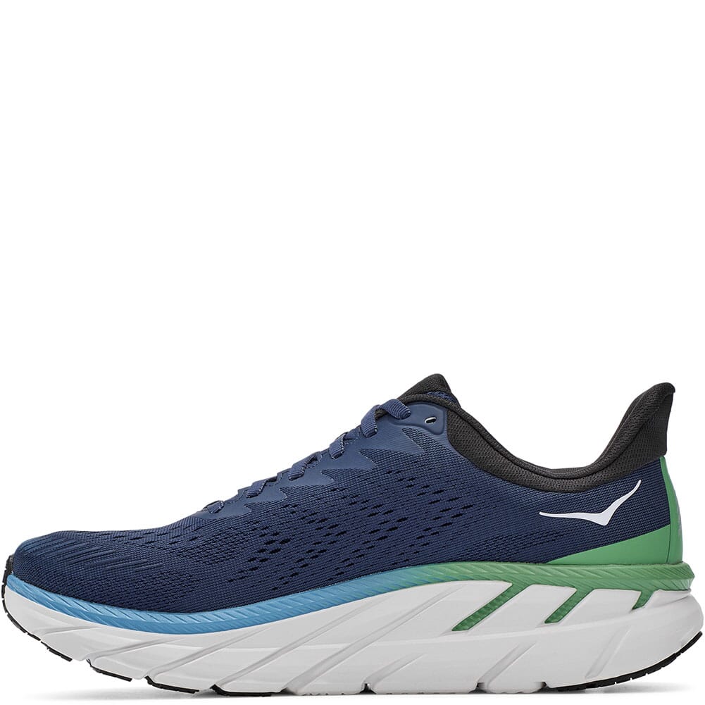 1110508-MOAN Hoka One One Men's Clifton 7 Running Shoes - Moonlit Ocean/Anthraci