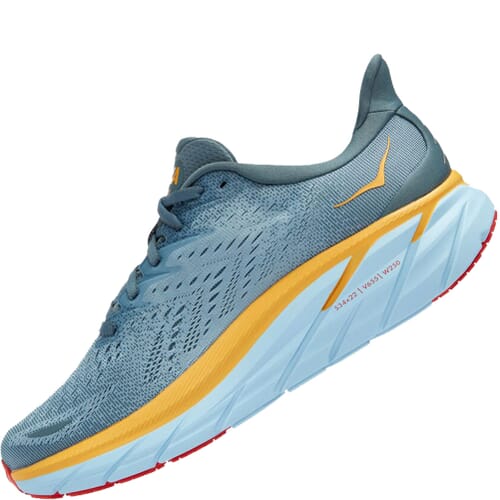 Size 11.5 - Hoka One One Clifton 8 Men\'s Goblin Gray Shoes Sneakers 1119393 GBMS Buy HOKA Clifton 8  main image 4
