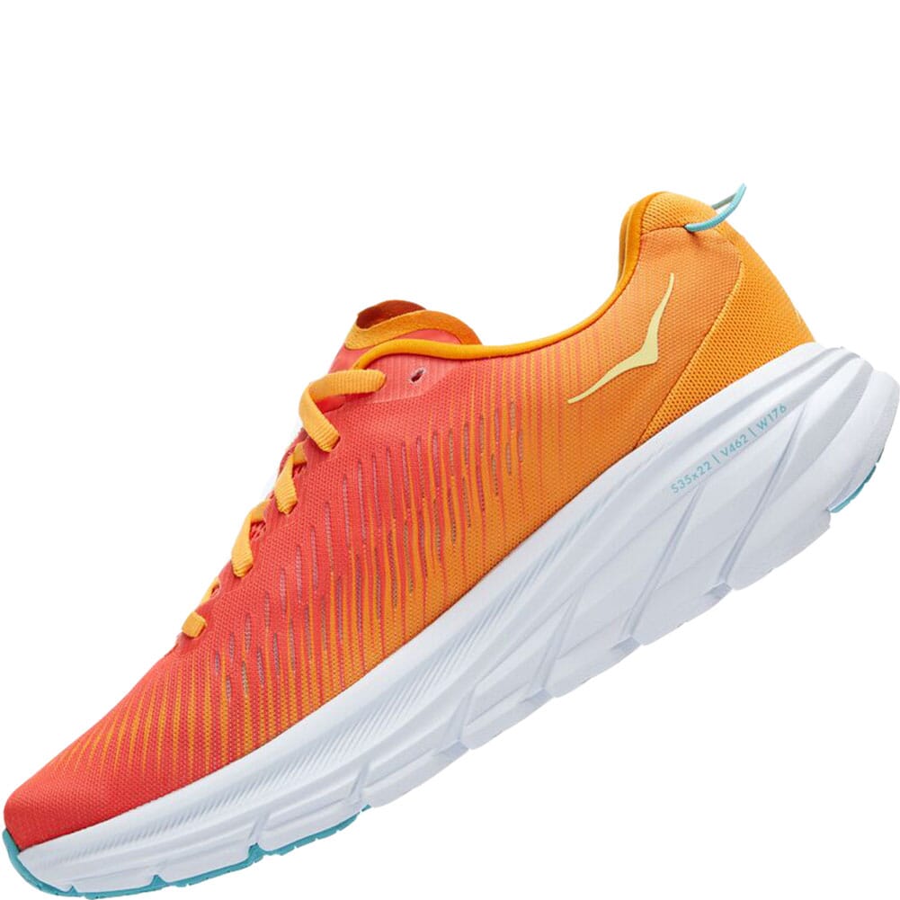 1119396-CRYW Hoka One One Women's Rincon 3 Running Shoes - Camellia/Yellow
