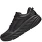 Hoka One One Men's Bondi SR Wide Running Shoes Black Left Side