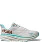Hoka Women's Clifton 9 Wide Running Shoes Frost/Rose Gold Left Side
