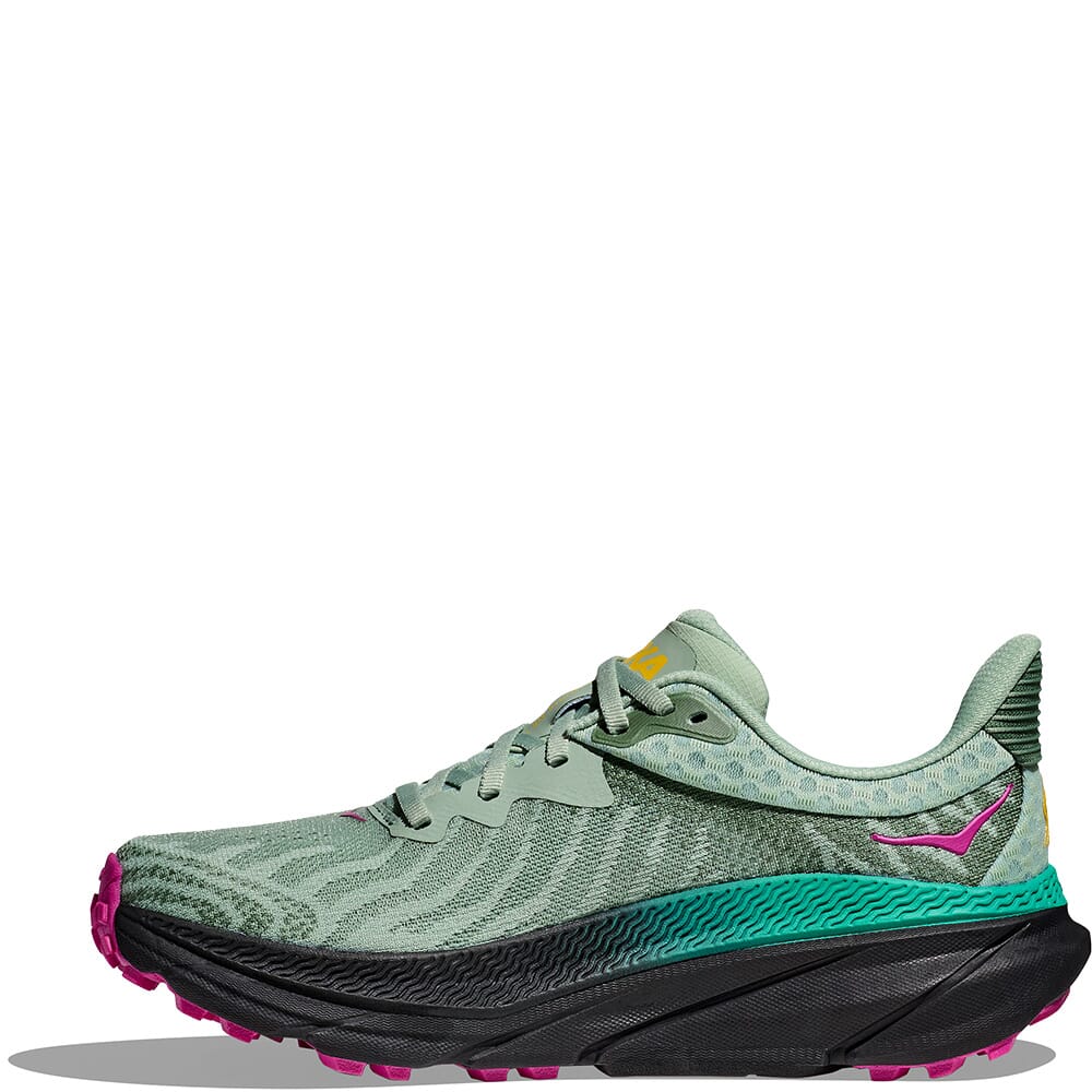 Hoka Women's Challenger 7 Bellwether Running Shoes - Aloe Vera