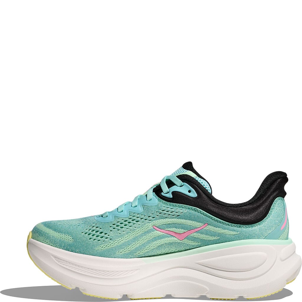 ★HOKA(W)★Bondi 9 Running Shoes(Wide D)★Blue Spark HOKA Bondi 9 Women's Shoes Blue Spark/Mint Fluorite