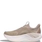 1168877-PYW Hoka Women's Skyward Laceless Running Shoes - Putty/White