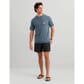 HUK Men's Bass Eagle Pocket Tee - Stormy Blue