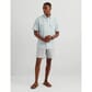 HUK Men's Tide Point Button-Down Printed Shirt - Heron Blue
