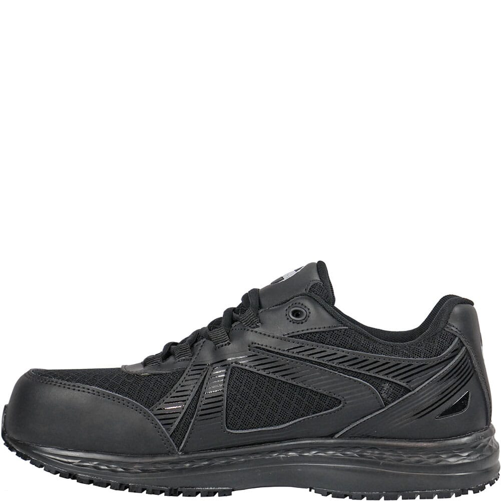 10230 Hoss Men's Reno II Safety Shoes - Black