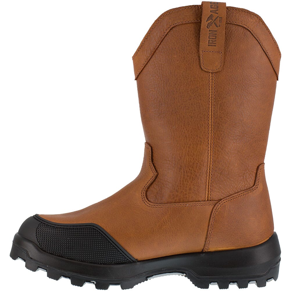 IA0190 Iron Age Men's Immortalizer WP Wellington Safety Boots - Brown