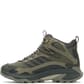 Merrell Men's Moab Speed 2 Mid GTX Hiking Boots Olive Left Side
