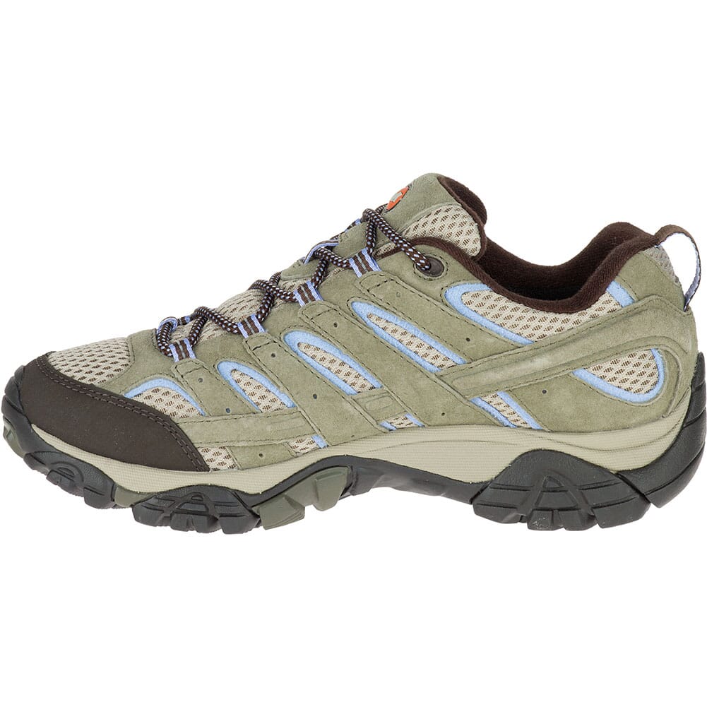 06030W Merrell Women's Moab 2 WP Wide Hiking Shoes - Dusty Olive