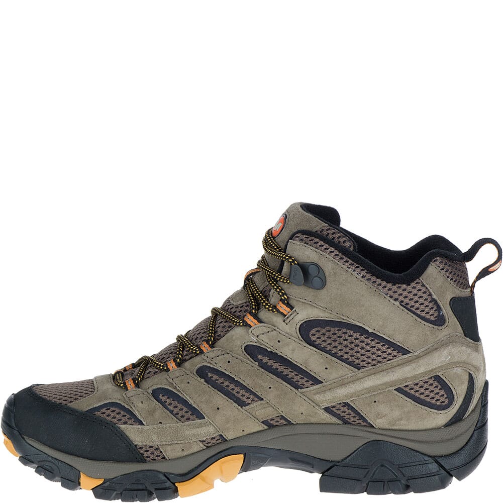 Merrell Men's Moab 2 Mid Ventilator Wide Hiking Boots - Walnut ...