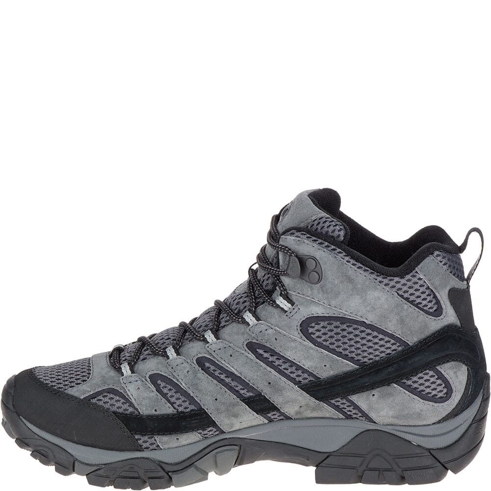 Merrell Men's Moab 2 Mid WP Hiking Boots - Granite