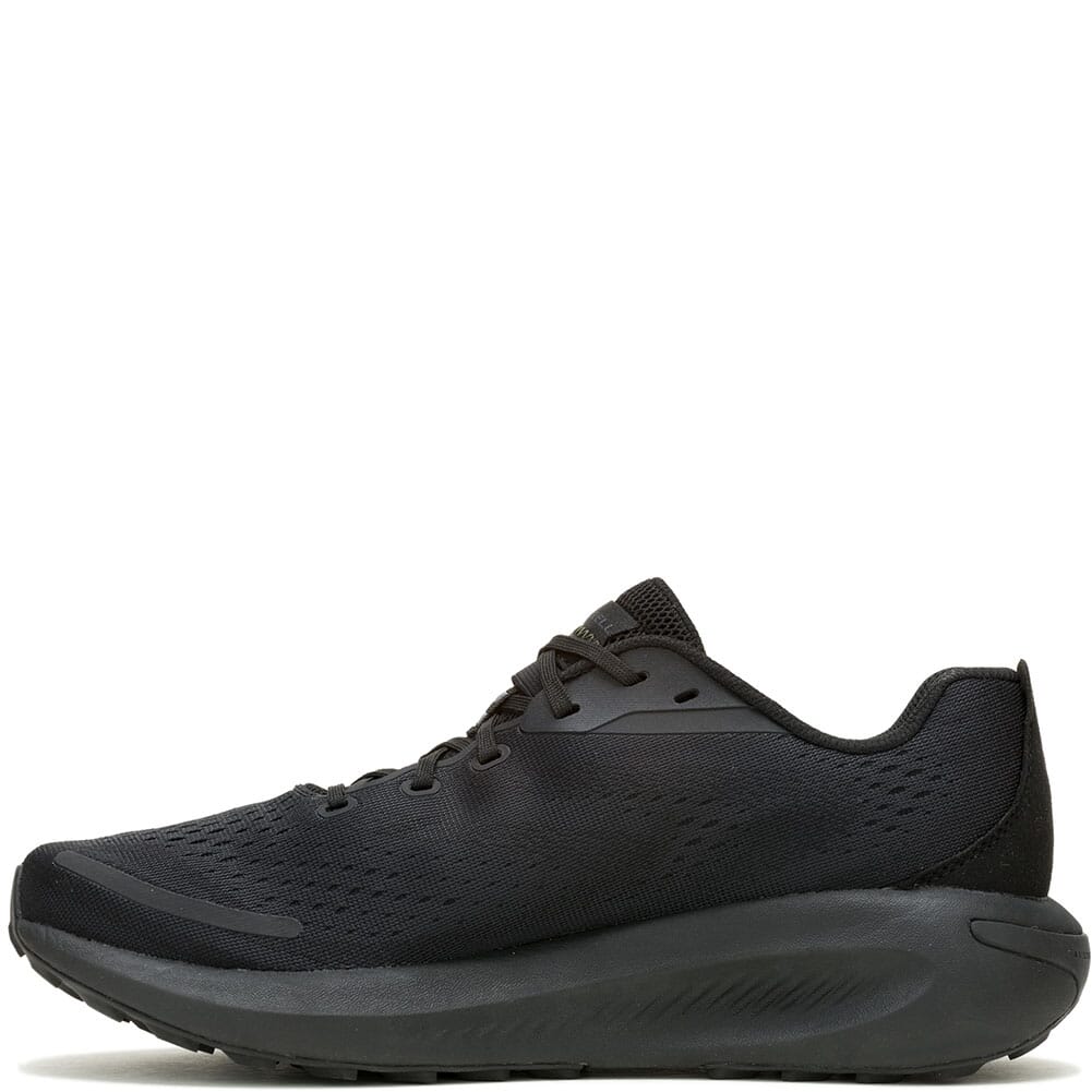 Merrell Men's Morphlite Athletic Shoes - Triple Black | elliottsboots