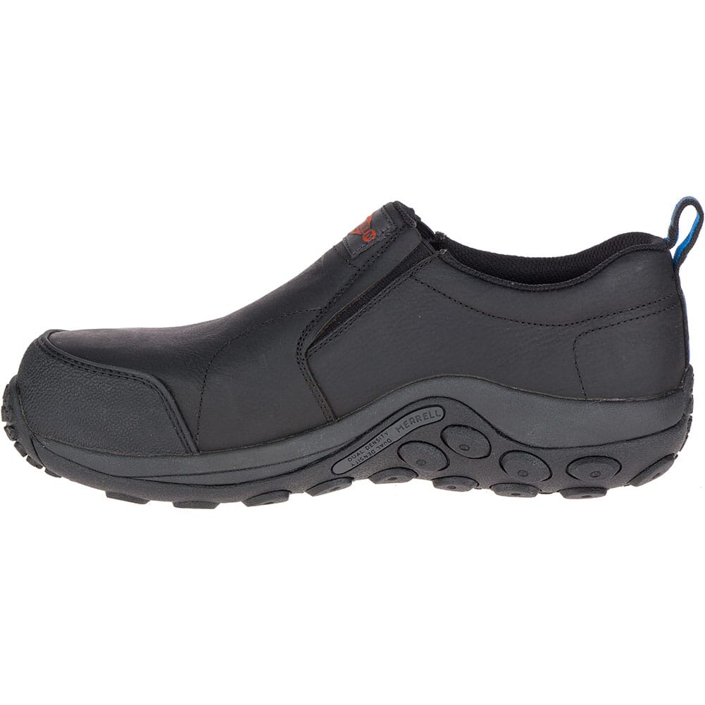 Merrell Men's Jungle Moc Safety Shoes - Black | elliottsboots