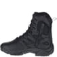 Merrell Women's Moab 2 Response WP Uniform Boots Black Left Side