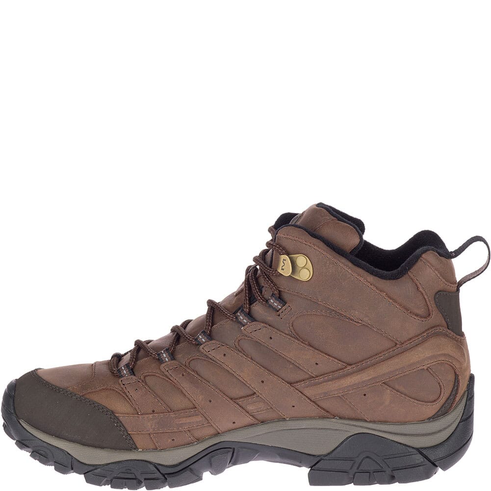 Merrell Men's Moab 2 Prime Mid WP Hiking Boots - Mist | elliottsboots
