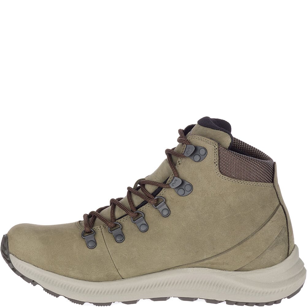 Merrell Men's Ontario Mid WP Hiking Boots - Olive