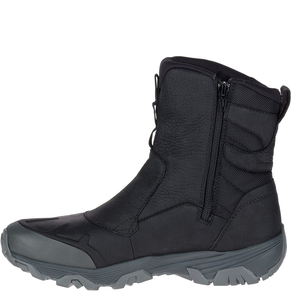 メレル j92025 Merrell Men's Coldpack Ice+ Zip Polar WP Pac Boots - Black