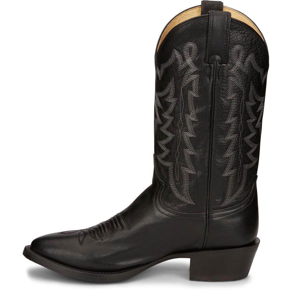 CJ2001 Justin Men's Hayne Western Boots - Black