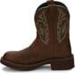 Justin Women's Gemma Western Boots Sea Green/Dark Brown Left Side