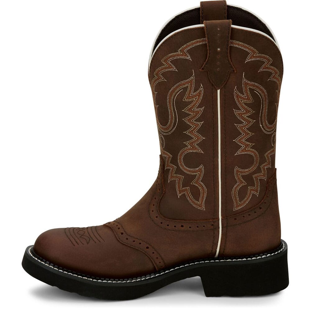 GY9909 Justin Women's Inji Western Boots - Aged Bark