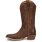 Justin Women's Roanie Western Boots Sand Brown Left Side