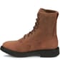 Justin Original Men's Livestock Work Boots Aged Brown Left Side