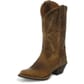 Justin Women's Quinlan Western Boots Tan Left Side