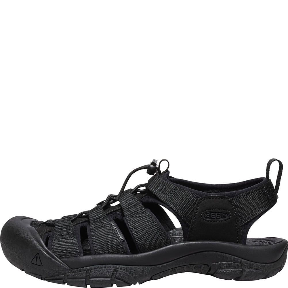 1022258 KEEN Men's Newport H2 Sandals - Triple Black