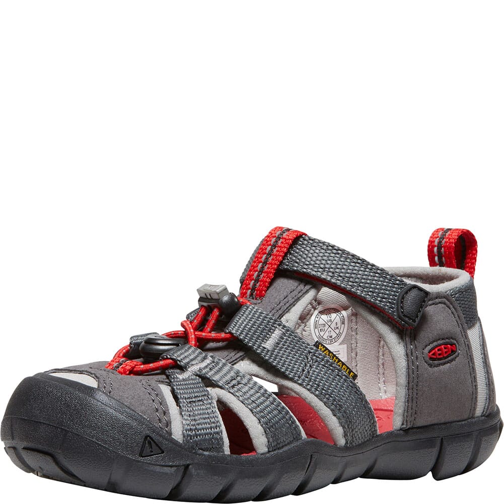1022970 KEEN Kid's Seacamp II CNX Casual Shoes - Magnet/Drizzle