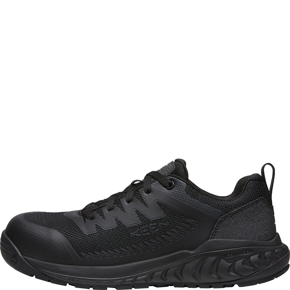 1027657 KEEN Utility Men's Arvada Safety Shoes - Black/Black