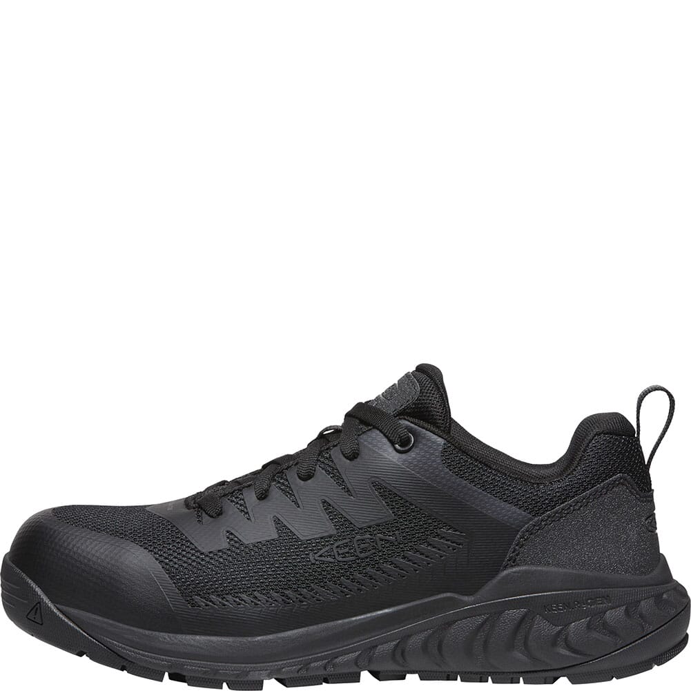 1027687 KEEN Utility Men's Arvada ESD Safety Shoes - Black/Black