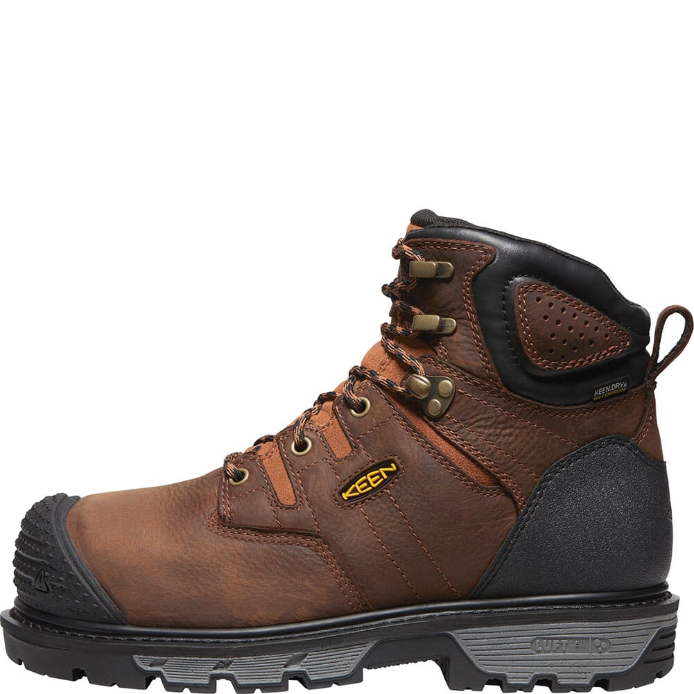 1027690 KEEN Utility Men's Camden MET WP Safety Boots - Brown