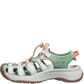 KEEN Women's Astoria West Sandals Terrazzo/Granite Green Left Side