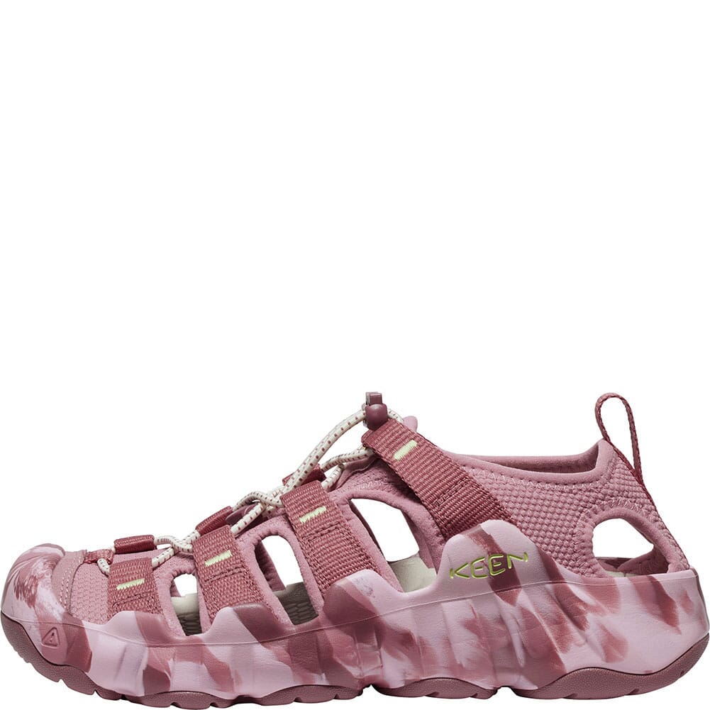 1028659 KEEN Women's Hyperport H2 Sandals - Nostalgia Rose/Daiquiri Green