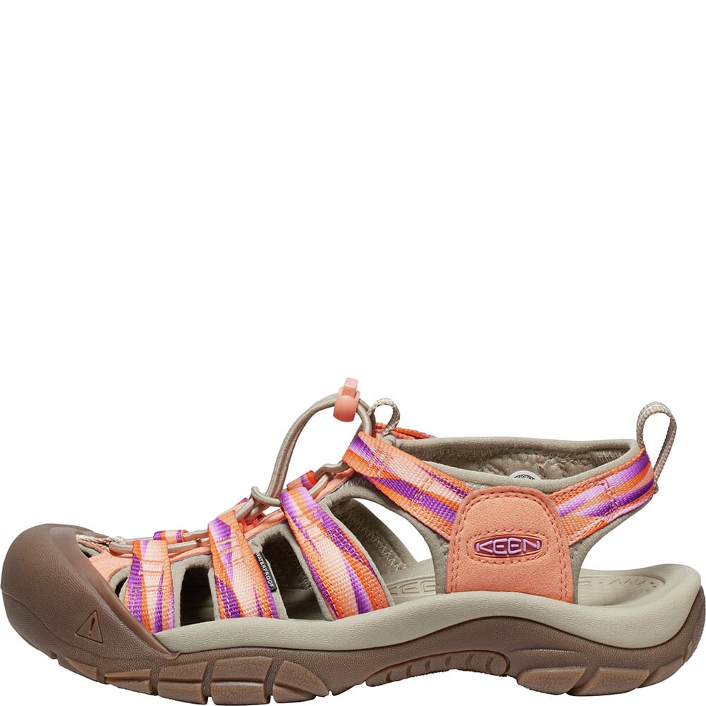 1028808 KEEN Women's Newport H2 Sandals - Papaya Punch/Prism
