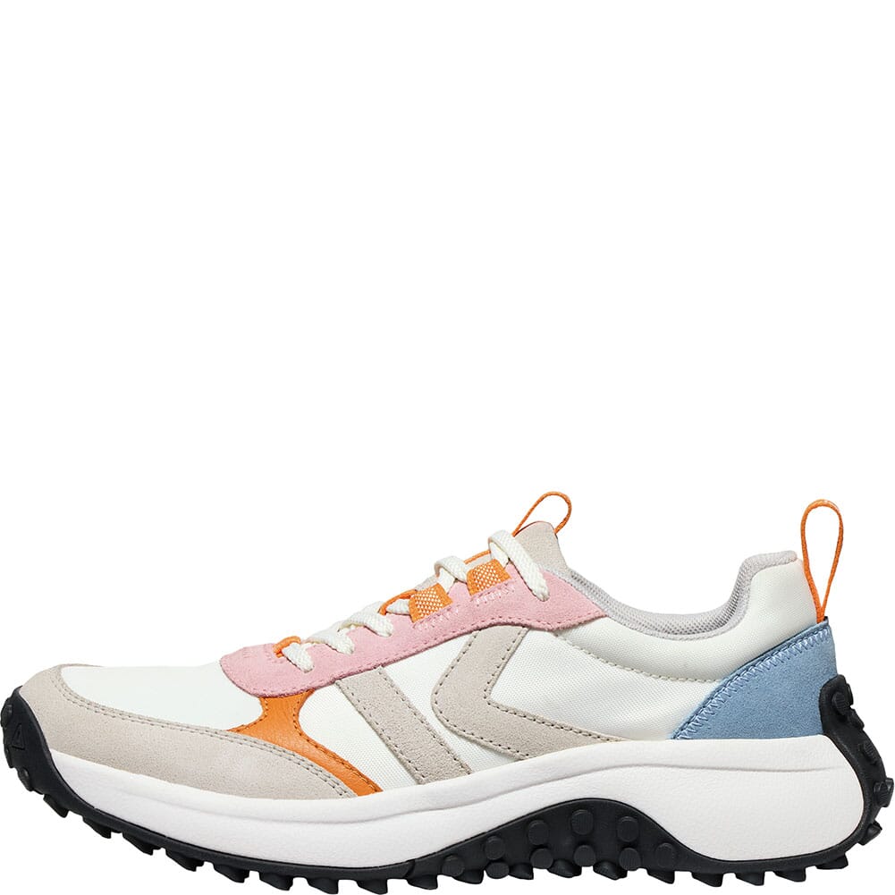 KEEN Outdoor Women's KS86 Leather Sneakers - Zephyr/Orange Pepper