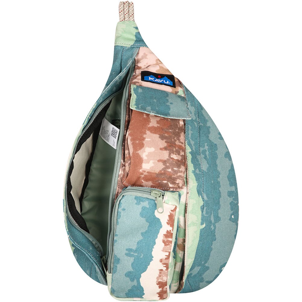 Kavu Women's Mini Cotton Canvas Rope Bag Rio Tie Dye elliottsboots