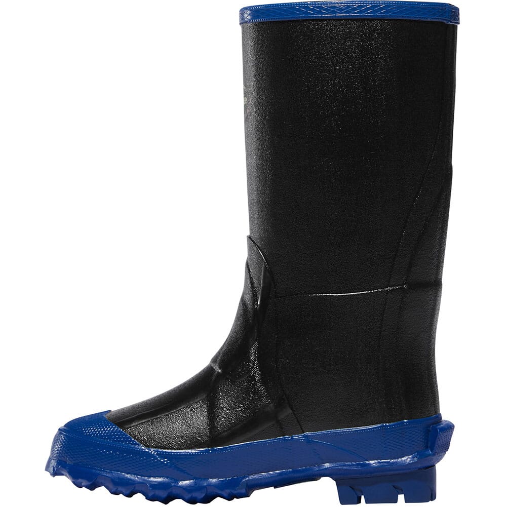 631201 LaCrosse Kid's Lil' Grange Rubber Boots - Black/Blue