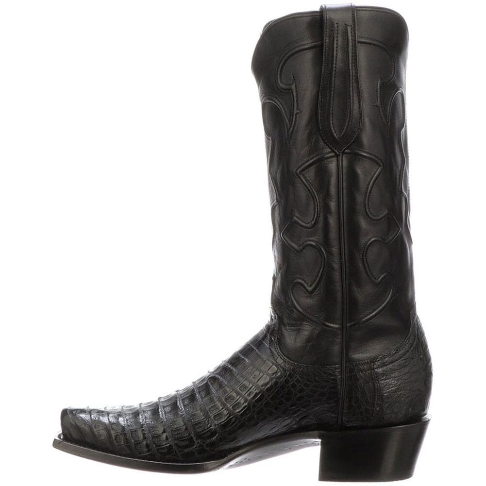 M1636-74 Lucchese Men's Charles Western Boots - Black