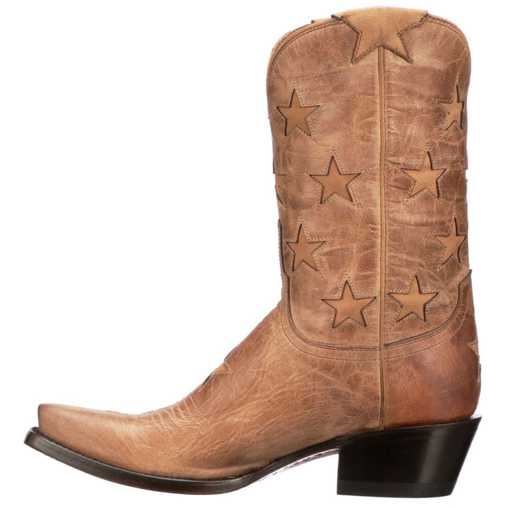 M5122-S54 Lucchese Women's Estrella Western Boots - Tan